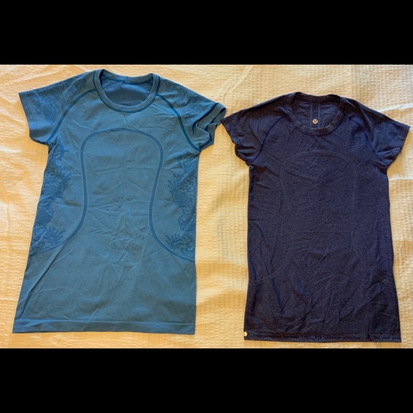 Two Lululemon Athletic Tees - Picture 2 of 2